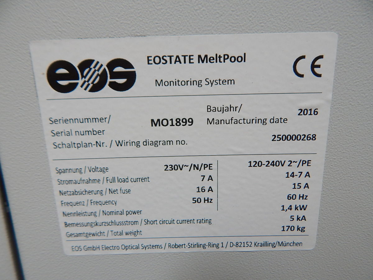 Eostate #MO1899, Additive Manufacturing Inspection System, 120 VAC - Image 8