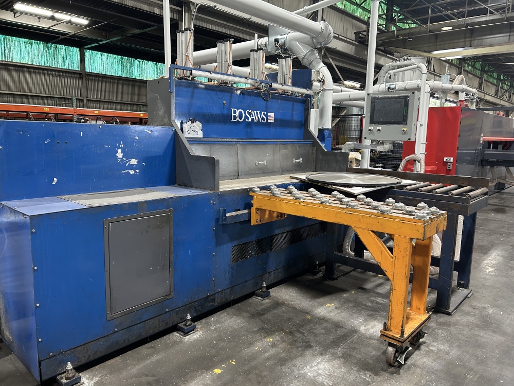 Bardons & Oliver #1206, Plate Saw, 12" Cut Height, 72" Cut Width, 144" Cut Length, 2020 - Image 2