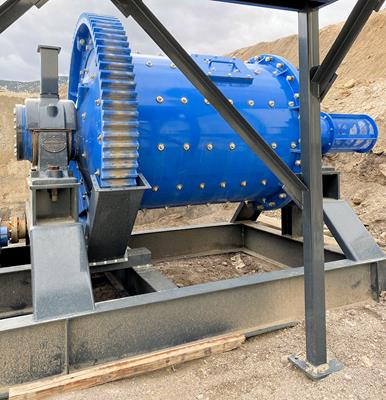 5' x 7' Allis-Chalmers, Ball Mill, 100 HP, 1.5m x 2m, skidded, wet or dry, Rebuilt - Image 1