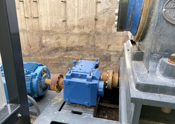 5' x 7' Allis-Chalmers, Ball Mill, 100 HP, 1.5m x 2m, skidded, wet or dry, Rebuilt - Image 5