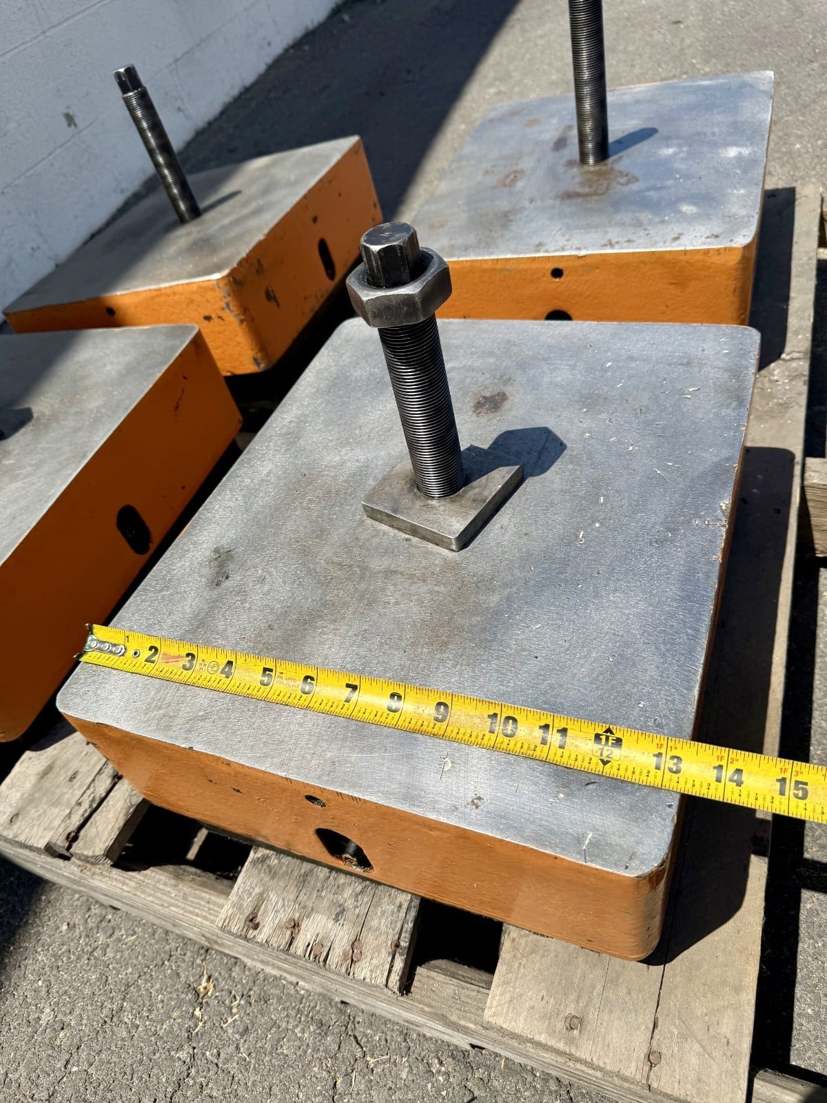 6" x 13-1/4" x 16-1/4" Micro / Isolator, Vibro isolation pads, 1-1/4" Studs - Image 6