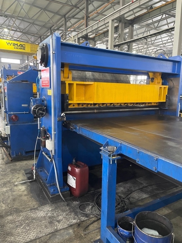 .079" x 60" Spotti #SRL, Multi Blanking Line,  20 ton, 120 FPM, LR, 1500mm x 2mm - Image 4