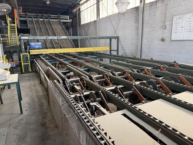 Automated Lumber Handling Grading and Stacking Line with Bin Sorter - Image 5