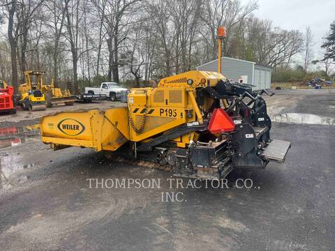 Weiler P195, Asphalt Paver, 989 hours, S/N: P195-1026, 2019 - Image 4