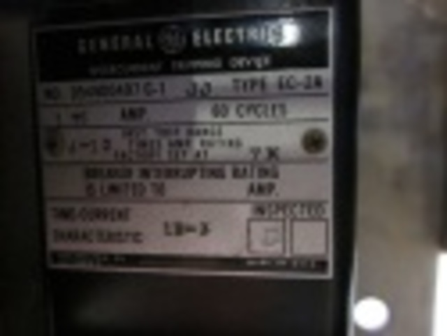 225 Amps, General Electric, AK-1-15-W, manually operated, drawout, #AB2950 - Image 2
