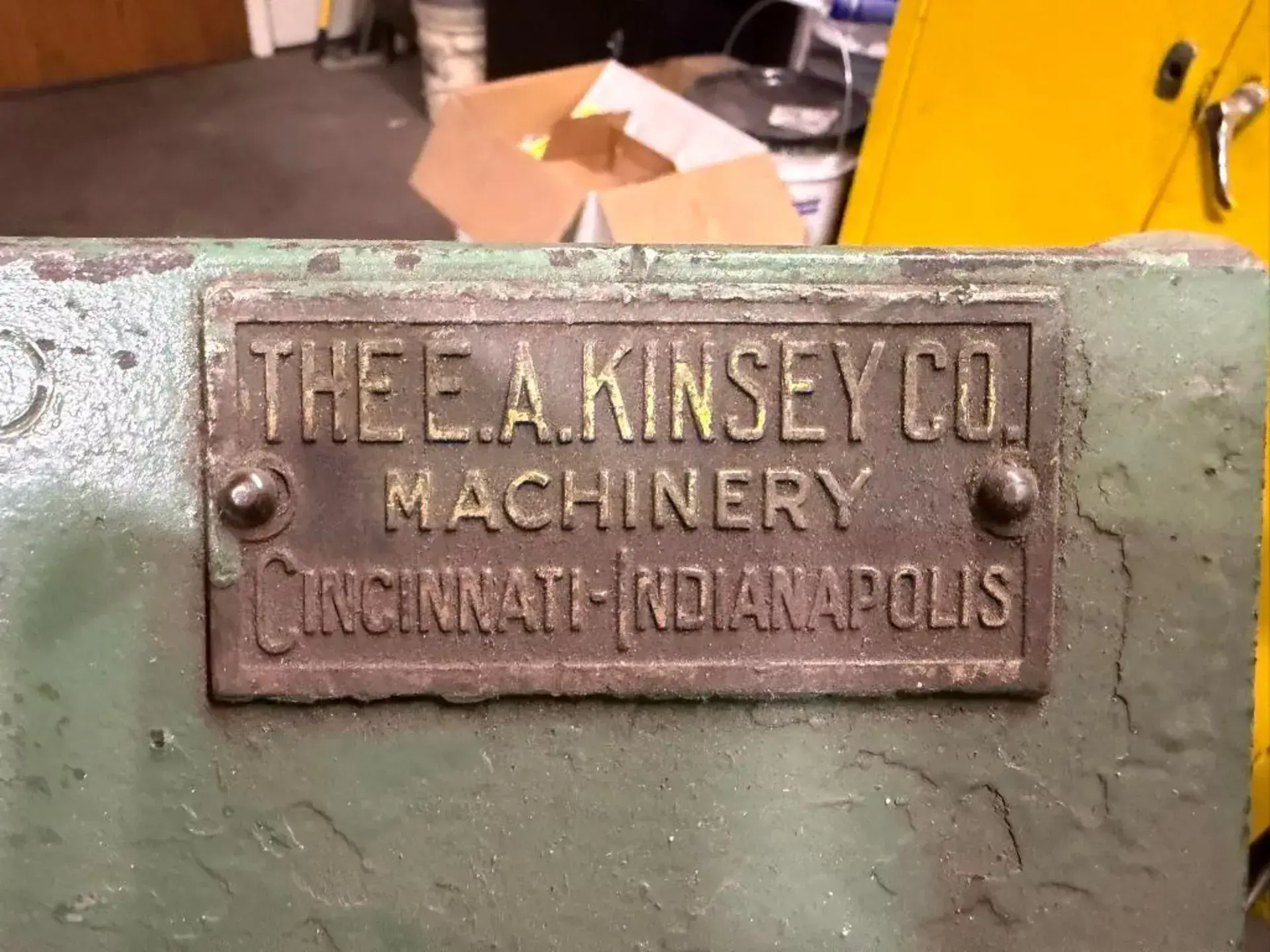 14 gauge x 4' Chicago, Dreis & Krump #W31, manual box & pan press brake, 10 adjustable fingers - Image 4