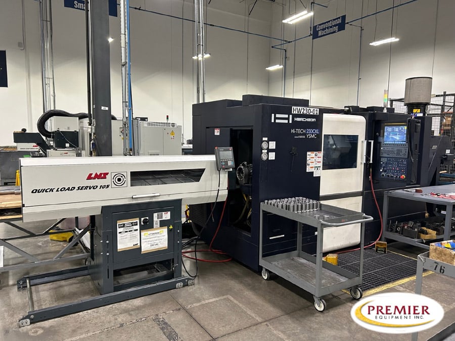 Hwacheon #Hi-Tech-230CXL-YSMC, multi-axis CNC turning center, Fanuc 8 Series Plus, 29.5" swing, 3.1" bar, 2023 - Image 1