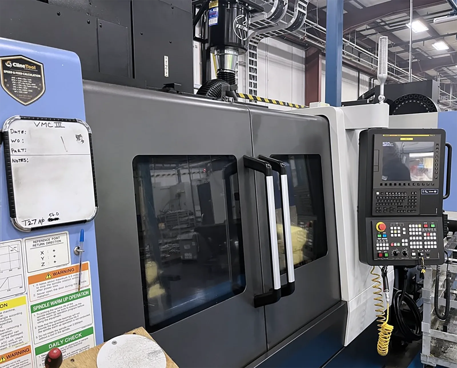 Daewoo Doosan #DNM-6700, CNC vertical machining center, 51.2" X, 26.4" Y, 24.6" Z, 59.1" x26.4" tbl., Fanuc I - Image 1