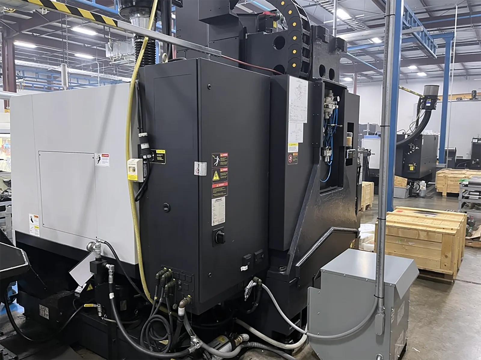 Daewoo Doosan #DNM-6700, CNC vertical machining center, 51.2" X, 26.4" Y, 24.6" Z, 59.1" x26.4" tbl., Fanuc I - Image 4
