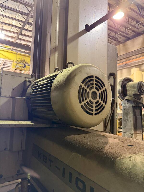 4.3" Kuraki #KBT-1101P, table type horizontal boring mill, 84.25" X, 72.05" Y, 31.5" Z, #50 - Image 3