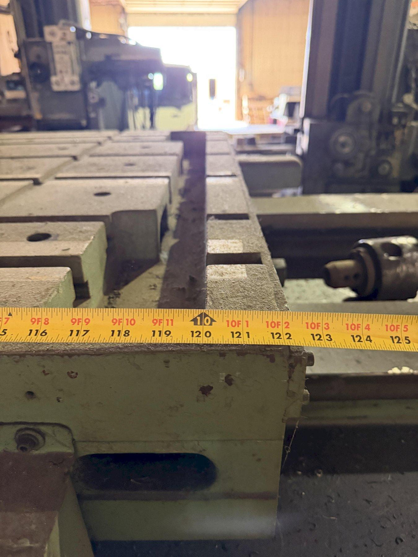 5" Giddings & Lewis #350-T, table type horizontal boring mill - Image 9