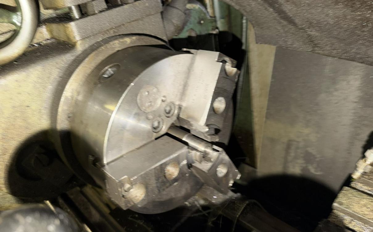 No. 4 Warner & Swasey, 6-post turret lathe, 10" chuck, 2-7/16" bore, tooling - Image 2