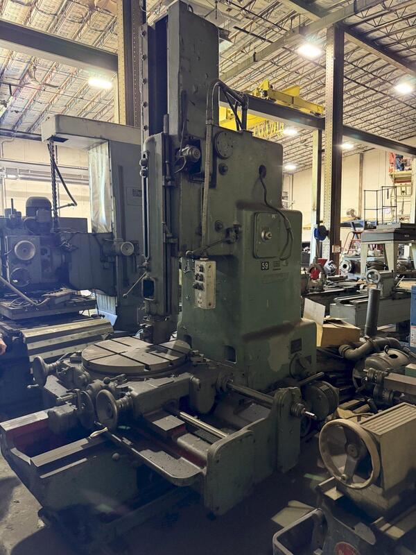 20" Rockford #SA-20, vertical slotter, 22" stroke, 28" table diameter, 24" height under quide, 25-100 FPM - Image 1