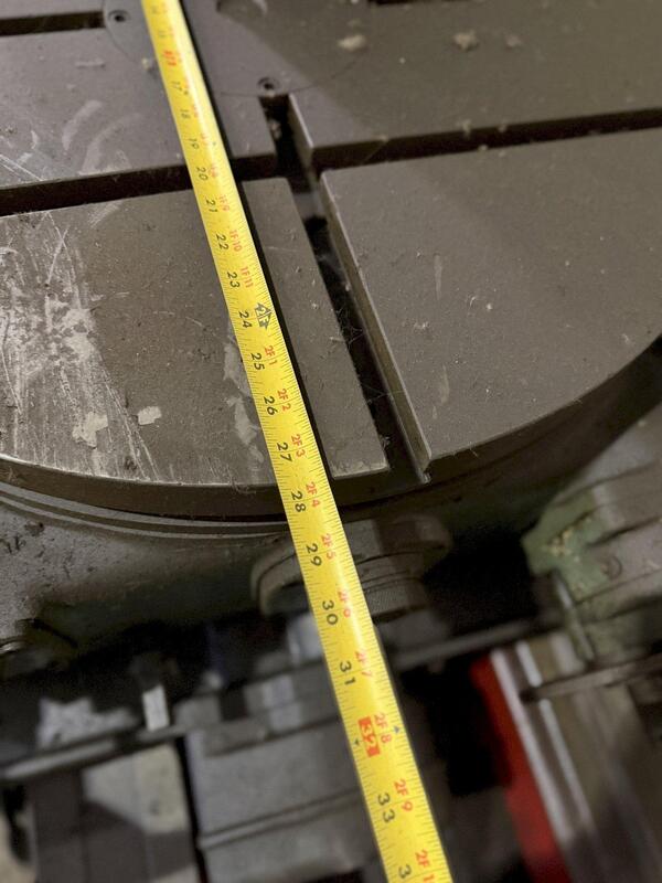20" Rockford #SA-20, vertical slotter, 22" stroke, 28" table diameter, 24" height under quide, 25-100 FPM - Image 5