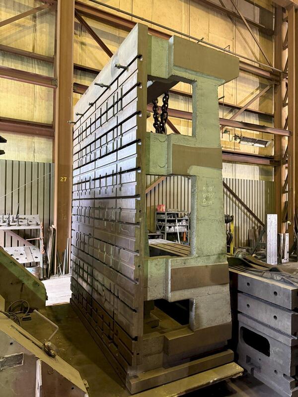 90" x 120" x 43" T-slotted angle plate - Image 2