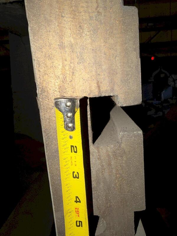 90" x 120" x 43" T-slotted angle plate - Image 9