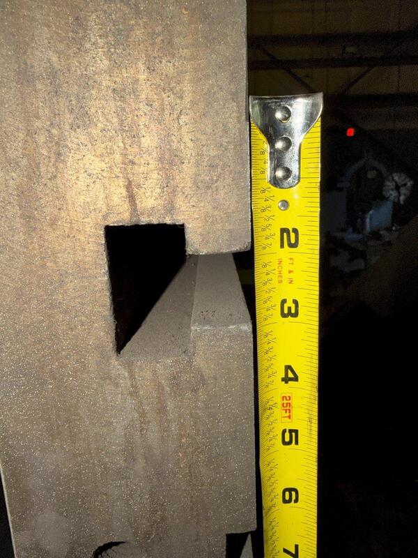 90" x 120" x 43" T-slotted angle plate - Image 10