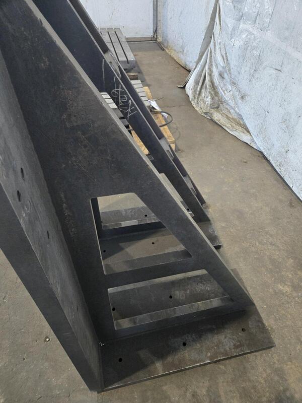 18" x 60" x 36" Drilled & Tapped Angle plate set - Image 7