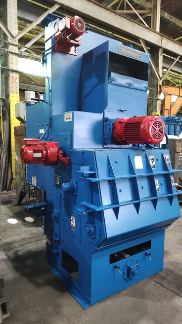 6 cu.ft. Wheelabrator #WTB-6, Tumblast, rubber belt - Image 2