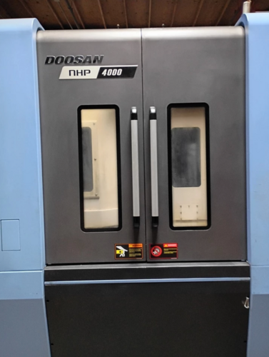 Daewoo Doosan #NHP-4000, Horizontal CNC Machining Center, 22" X, 25.2" Y, 26" Z, 15.75" x 15.75" pallet, 40.2 - Image 3