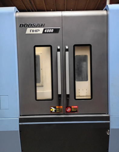 Daewoo Doosan #NHP-4000, Horizontal CNC Machining Center, 22" X, 25.2" Y, 26" Z, 15.75" x 15.75" pallet, 40.2 - Image 4