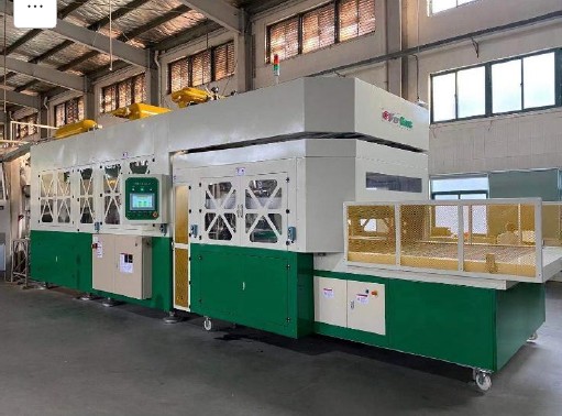 GeoTegrity #LD-12-1850, Pulp Molded Products Thermoformer, 1500 kg/day, 72.8" x 72.8" platen, 2021 - Image 3