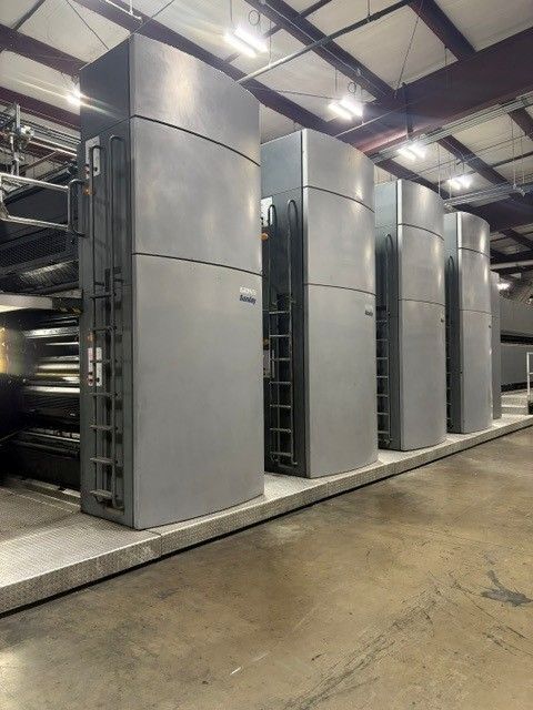Goss & Deleeuw #Sunday-4000/48, Web Offset Press System, 4 Unit, 57" web, 22.75" Cutoff, 48 page, PCC-2 - Image 3