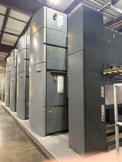 Goss & Deleeuw #Sunday-4000/48, Web Offset Press System, 4 Unit, 57" web, 22.75" Cutoff, 48 page, PCC-2 - Image 4