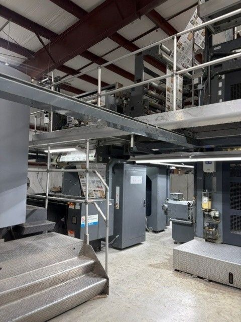 Goss & Deleeuw #Sunday-4000/48, Web Offset Press System, 4 Unit, 57" web, 22.75" Cutoff, 48 page, PCC-2 - Image 10