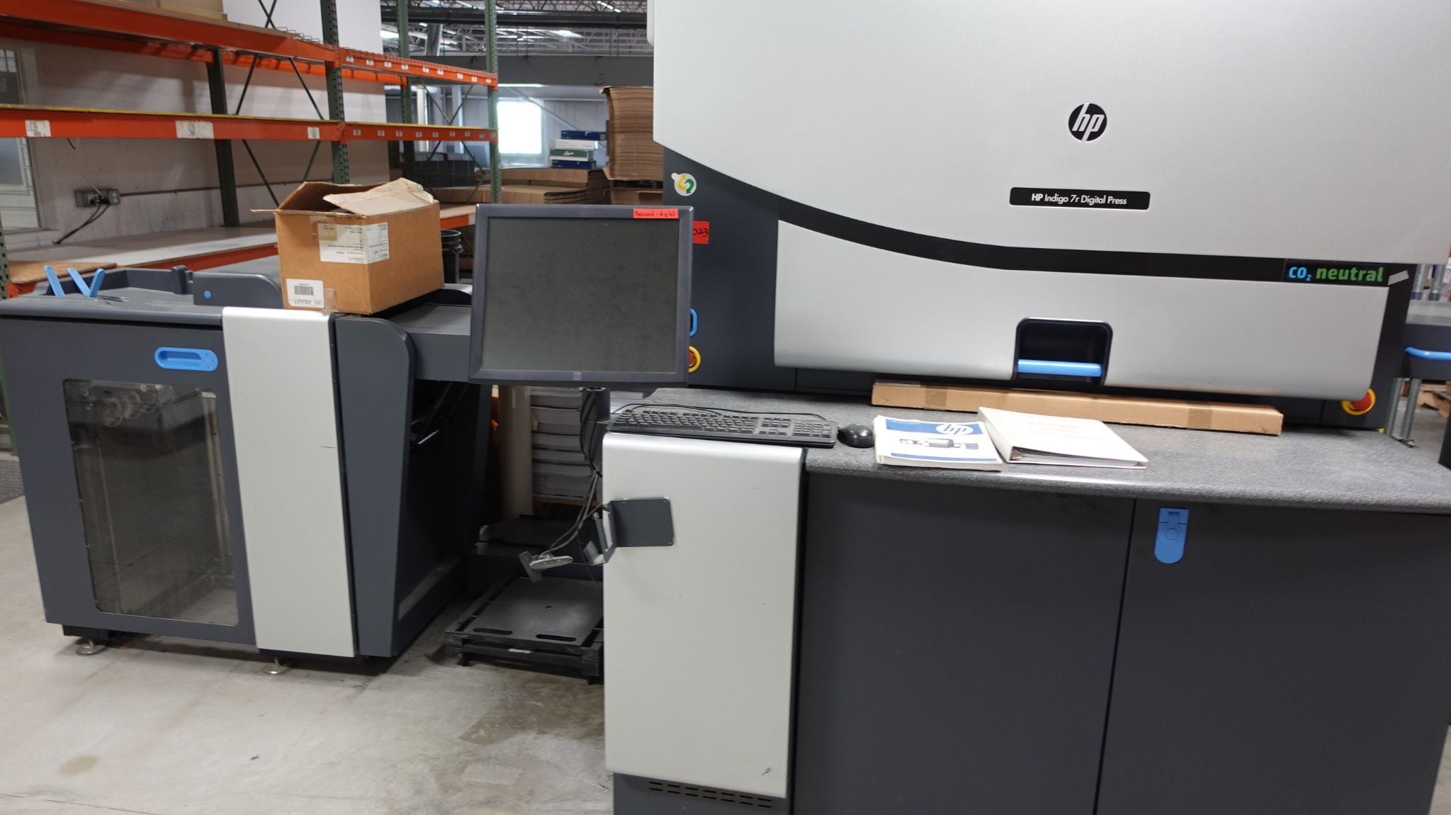 HP #Indigo-7R, Sheetfed Digital Press, 13" x 19" sheet, 120 PPM, 2008 - Image 2