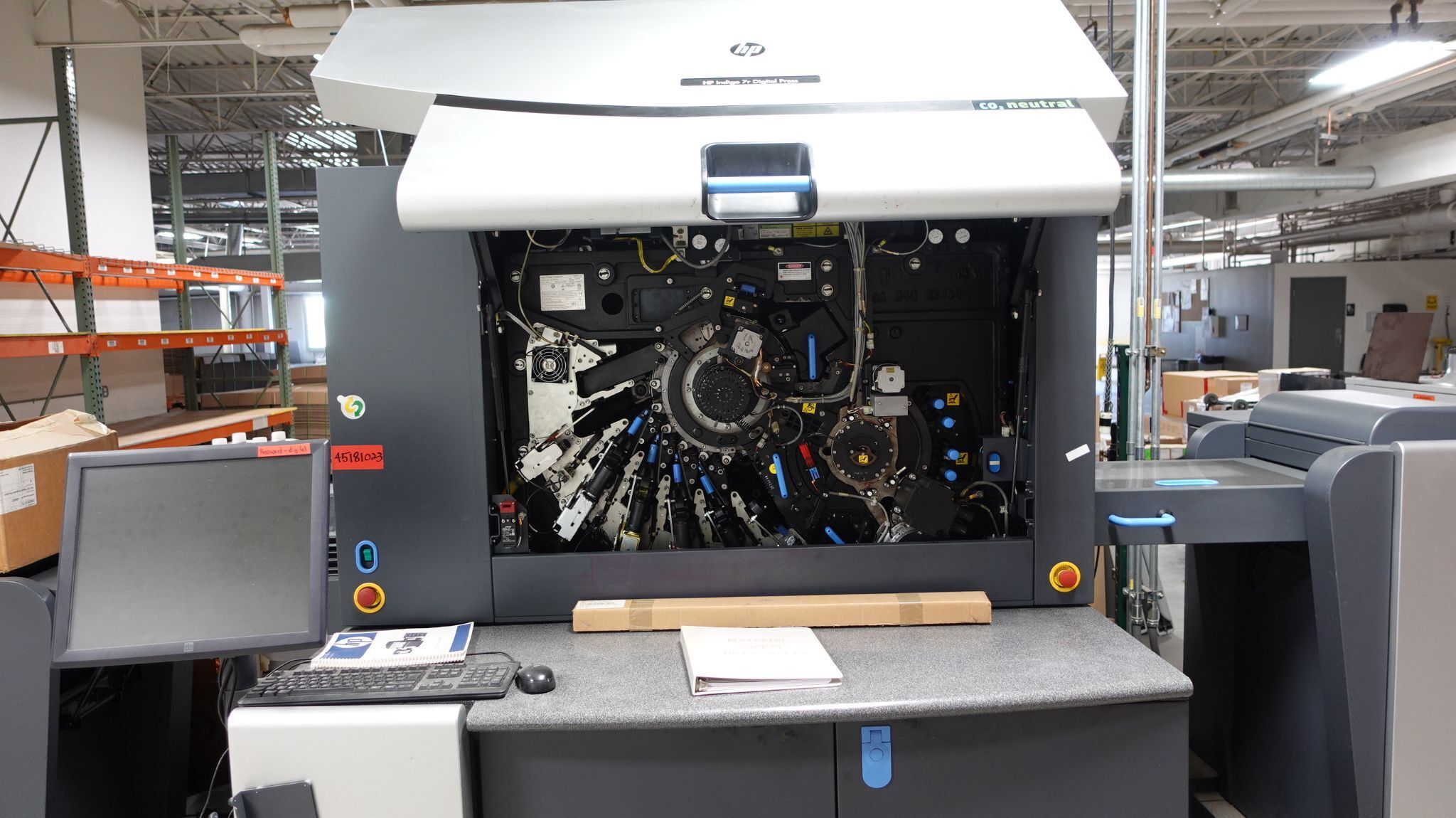 HP #Indigo-7R, Sheetfed Digital Press, 13" x 19" sheet, 120 PPM, 2008 - Image 4