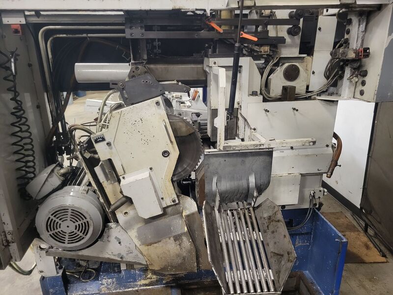 16" Tsune #TK5C-101GL, CNC Cold saw, 12-120 RPM, 20' loader, 15 HP, 2000 - Image 8