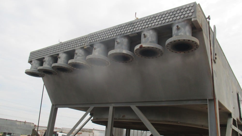 1300 psi, Alfa Laval E-156-2 Gas Cooler, Alfa-Laval 16' 9" x 36' 7", 2004 - Image 2