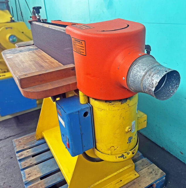 7" x 125" Crouch #VH-87, Edge Belt Sander, 3700 FPM, 5 HP - Image 6