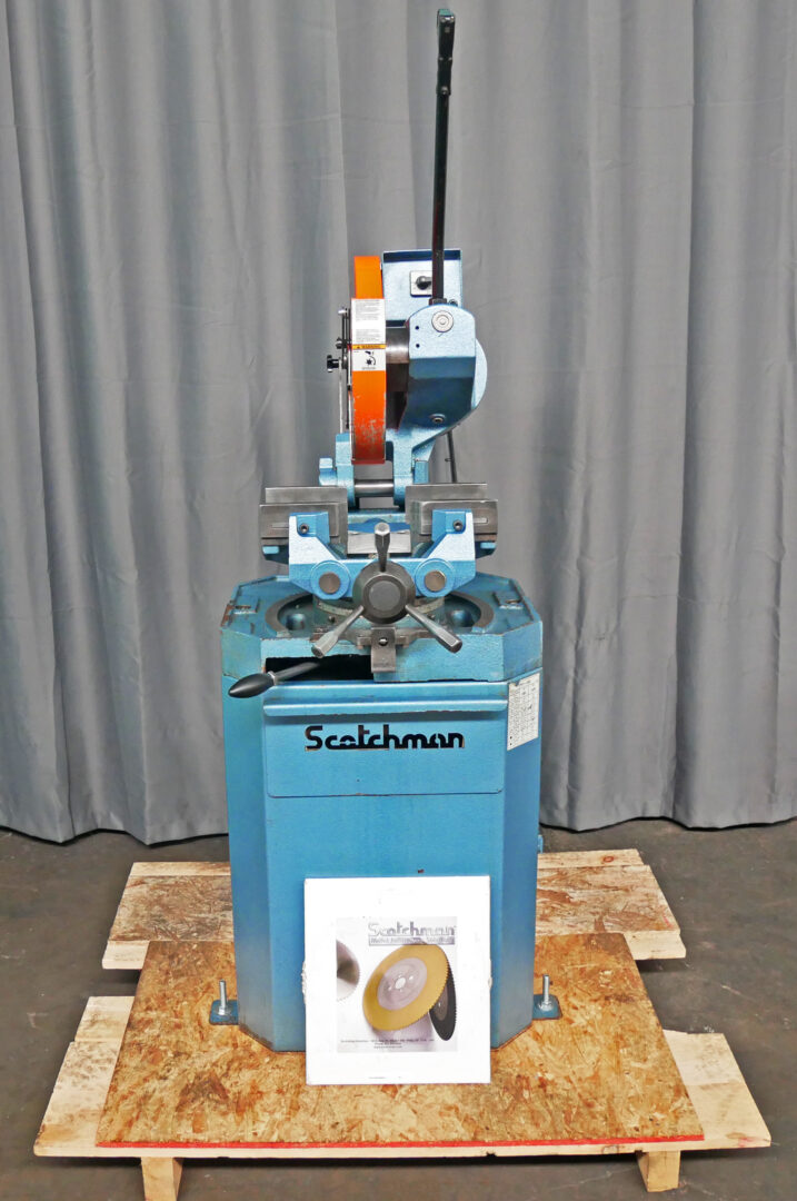 4.5" Scotchman #CPO-350-LT, Manual Ferrous Cold Saw, 22/44 RPM, 14" blade - Image 2