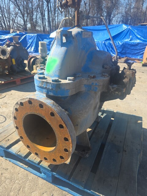 8x10-17 Goulds #3410, Split Case Centrifugal Pump, AI-316SS - Image 2