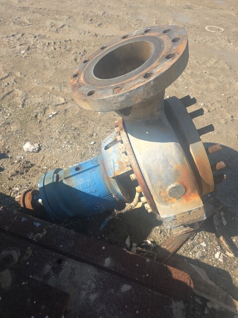 8x10-15 Goulds #3196XLT, Centrifugal Pump - Image 4