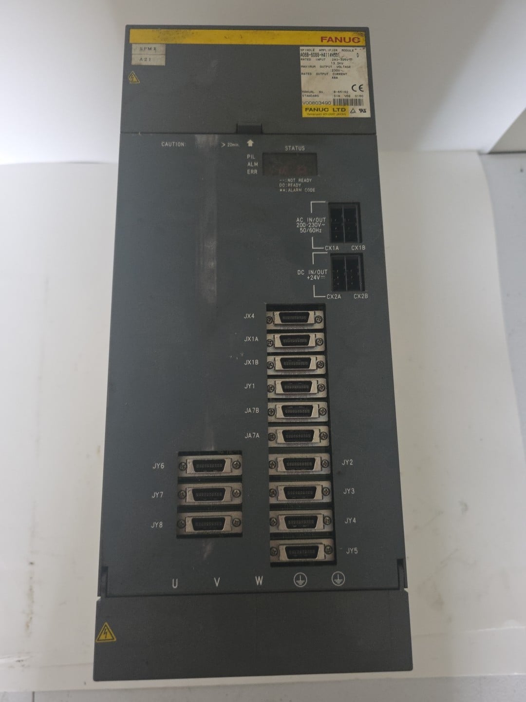 Fanuc #A06B-6088-H422, Spindle Amplifier Module, 13.2 kW, 283-325V. - Image 1