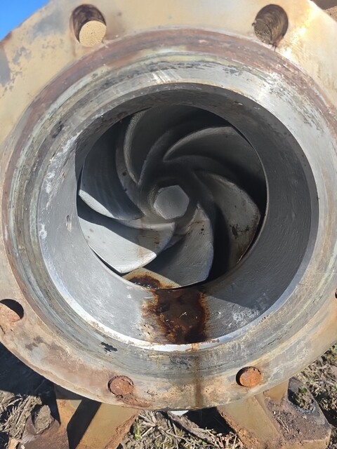 6x8-13 Goulds #3196XLT, I Frame Centrifugal Pump, 316SS (2 available) - Image 5