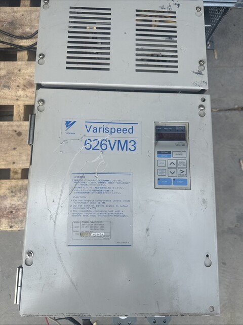 Yaskawa #CIMR-VMS2015, varispeed 626vm3 ac variable freque - Image 1