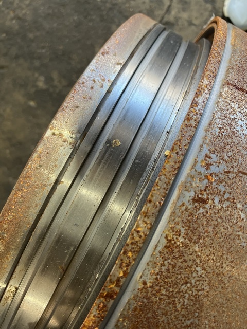 24" SMW Autoblok #BBN-600-275, (3 jaw air chuck) 10.8 bore - Image 6