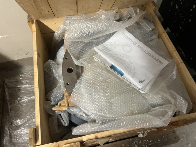 24" SMW Autoblok #BBN-600-275, (3 jaw air chuck) 10.8 bore - Image 9