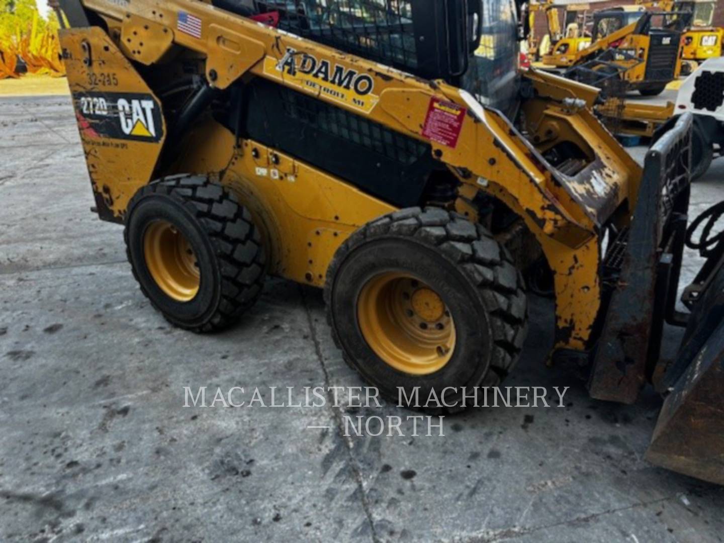 Cat 272D2 A2HQ, Skid Steer Loader, 3457 hours, S/N: BL200353, 2016 - Image 4