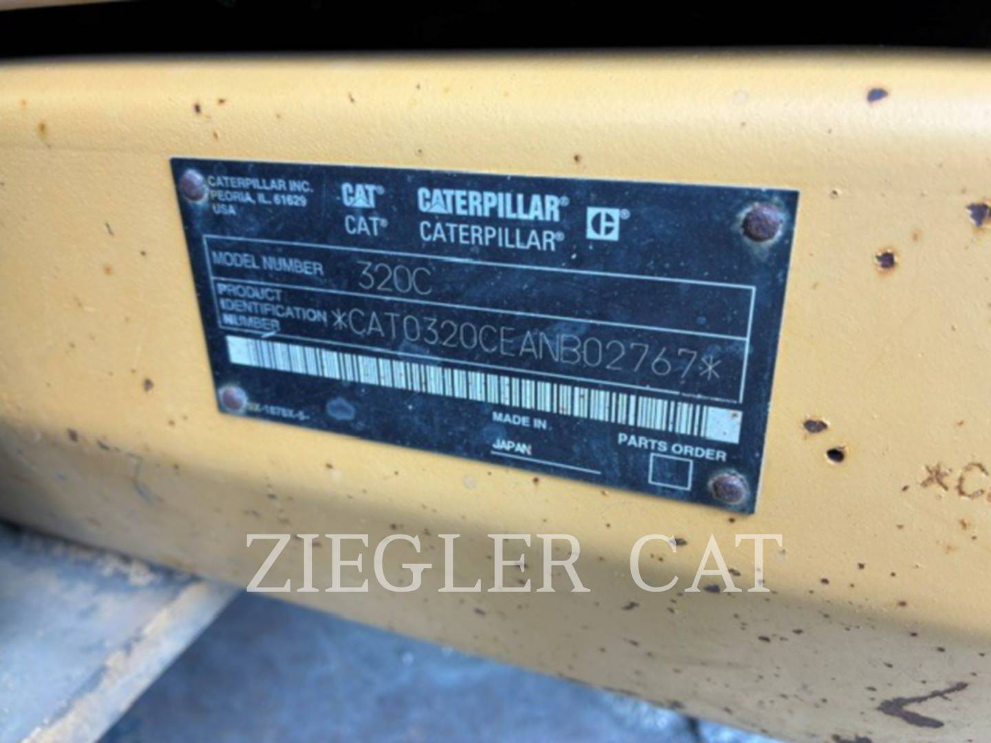 Caterpillar 320C, Excavator, 9719 hours, S/N: ANB02767, 2002 - Image 4