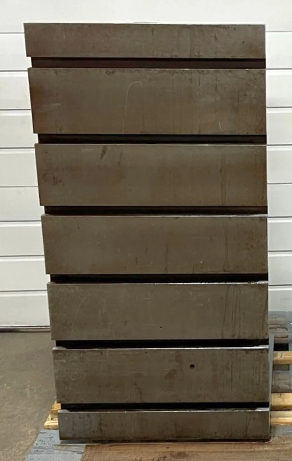 24" x 26" x 48" Heavy Duty T-Slotted Steel Angle Plates, 6 T-Slots, (2 available) - Image 4