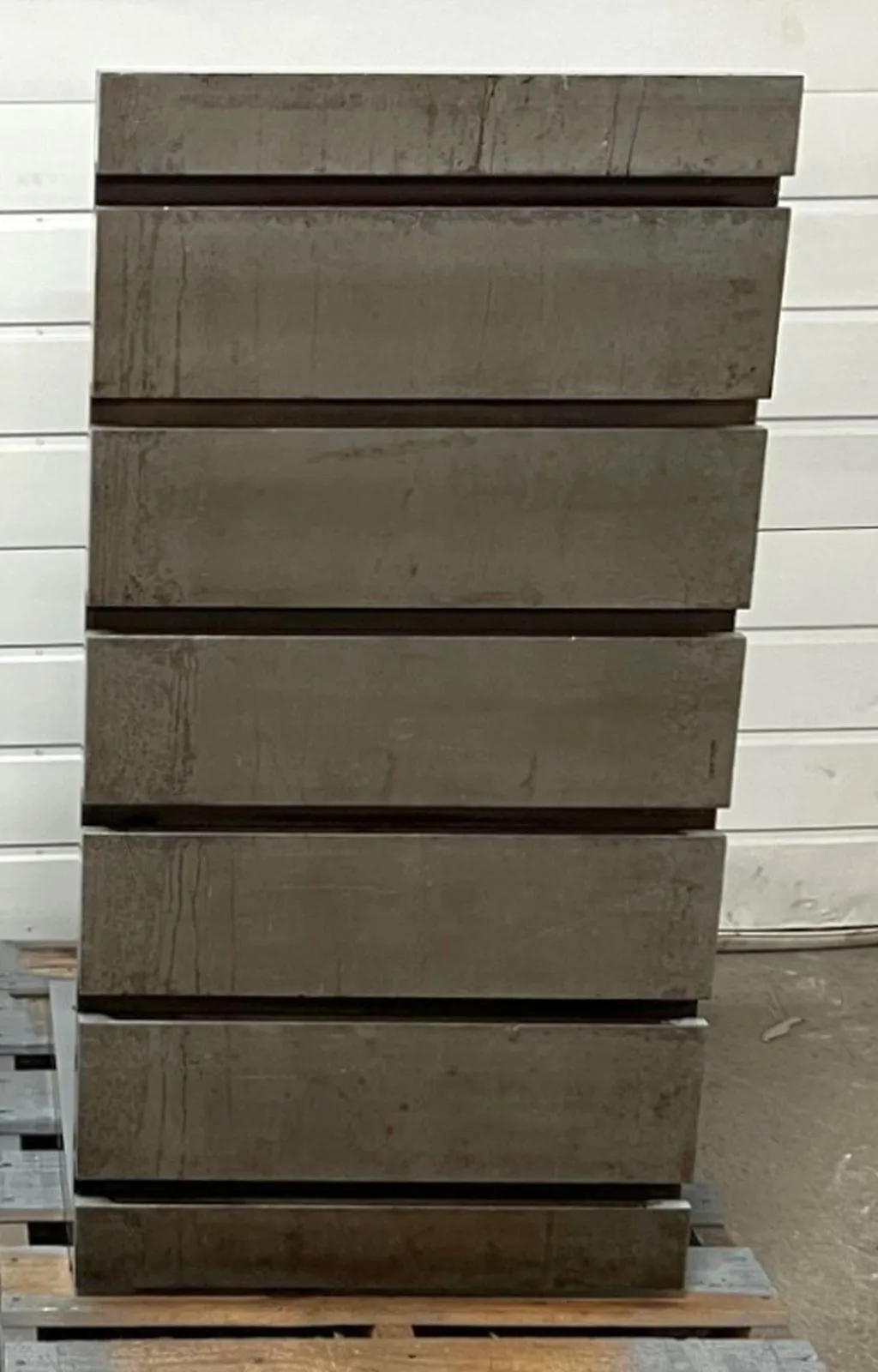24" x 26" x 48" Heavy Duty T-Slotted Steel Angle Plates, 6 T-Slots, (2 available) - Image 5