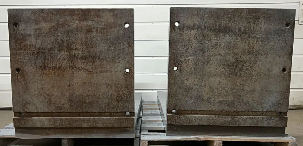 24" x 26" x 48" Heavy Duty T-Slotted Steel Angle Plates, 6 T-Slots, (2 available) - Image 6