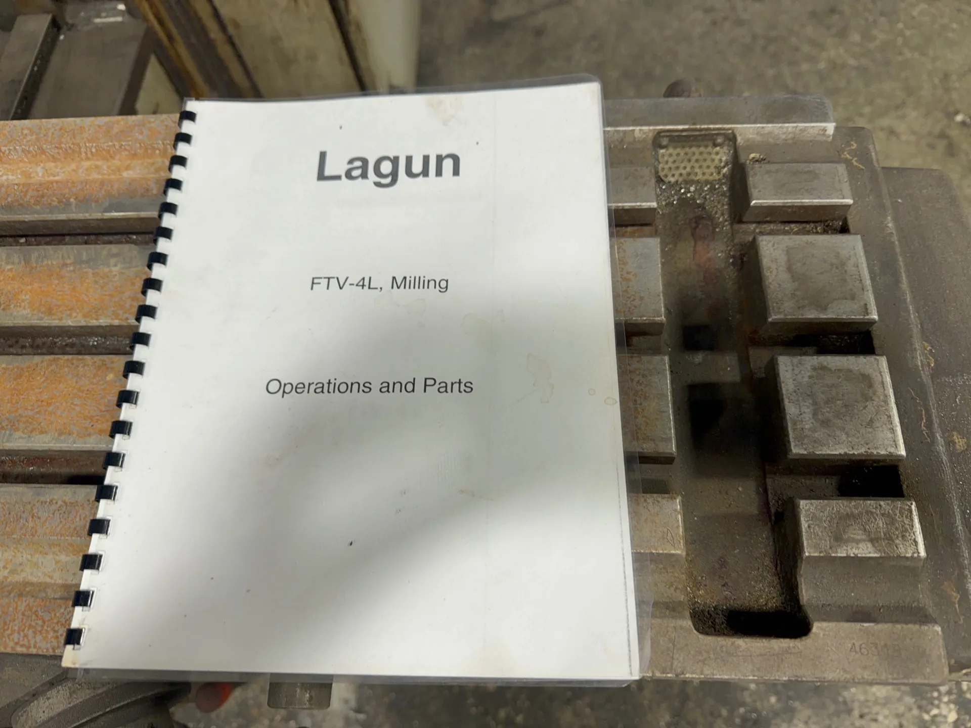 Lagun #FTV-4L, Vertical Mill, 11" x 58" Table, 3 KW, Made In Spain - Image 1