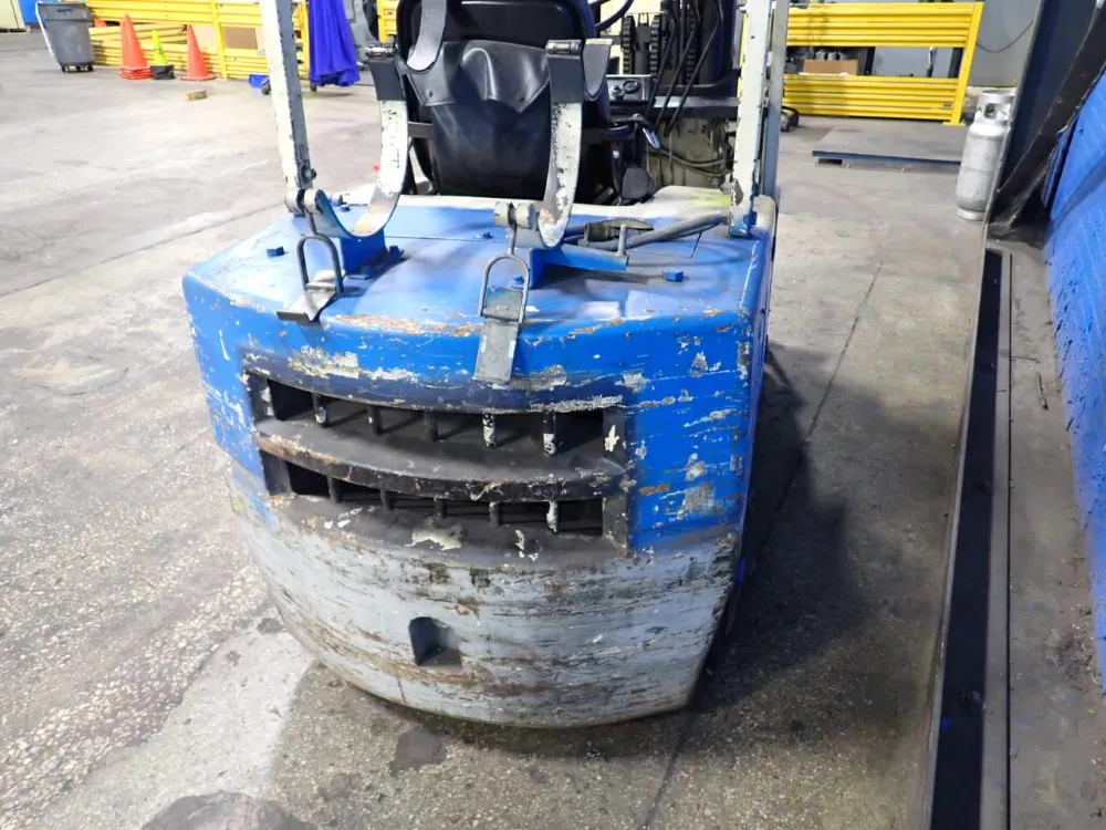 4,435 lb. YW #C-50, Propane Forklift, 42" x 4" Forks, 192" Mast Height, 6,590 Hours - Image 7