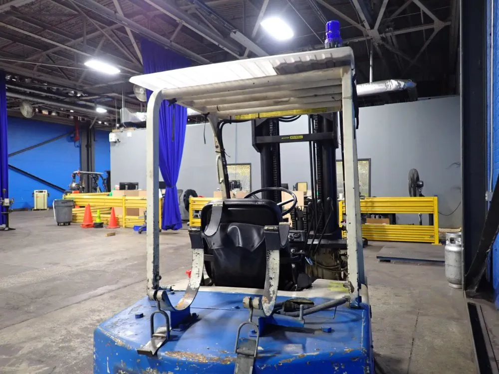 4,435 lb. YW #C-50, Propane Forklift, 42" x 4" Forks, 192" Mast Height, 6,590 Hours - Image 8